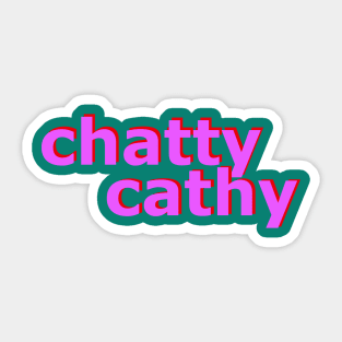 Chatty Cathy No 1 Sticker